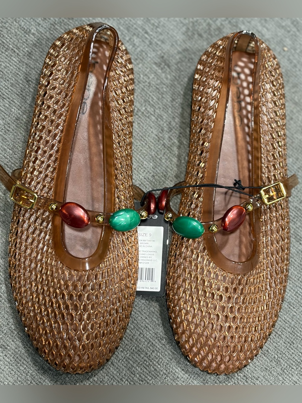 bebe Jelly Flats